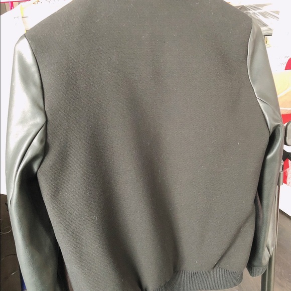 Zara Women’s Faux Leather Puffer Jacket - Picture 2 of 4